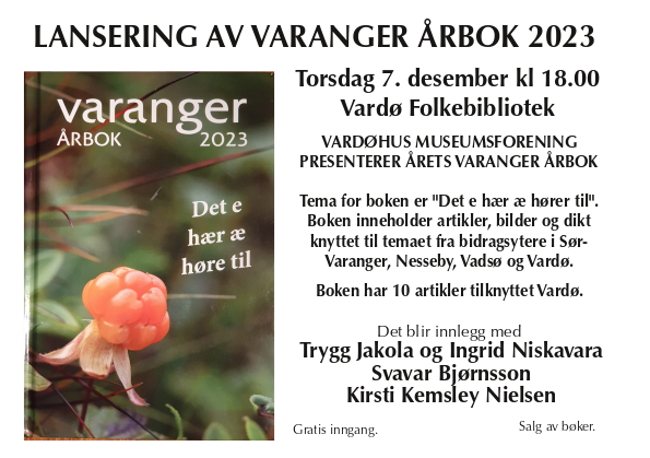 Lansering av Varanger Årbok 2023